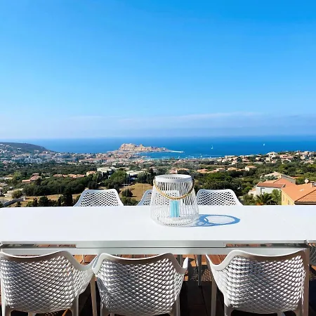 Villa Magnifique Pour 8 Personnes A Ile-rousse Monticello